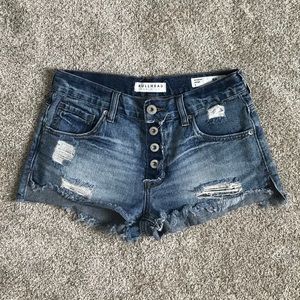 Bullhead Slouchy Short Button fly (5) NWOT